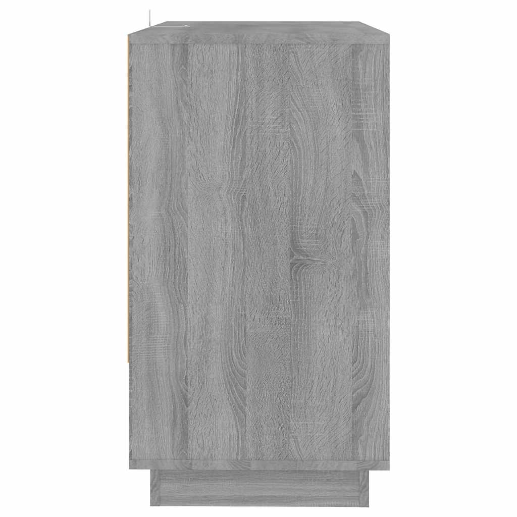 vidaXL Dressoir 70x41x75 cm bewerkt hout wit
