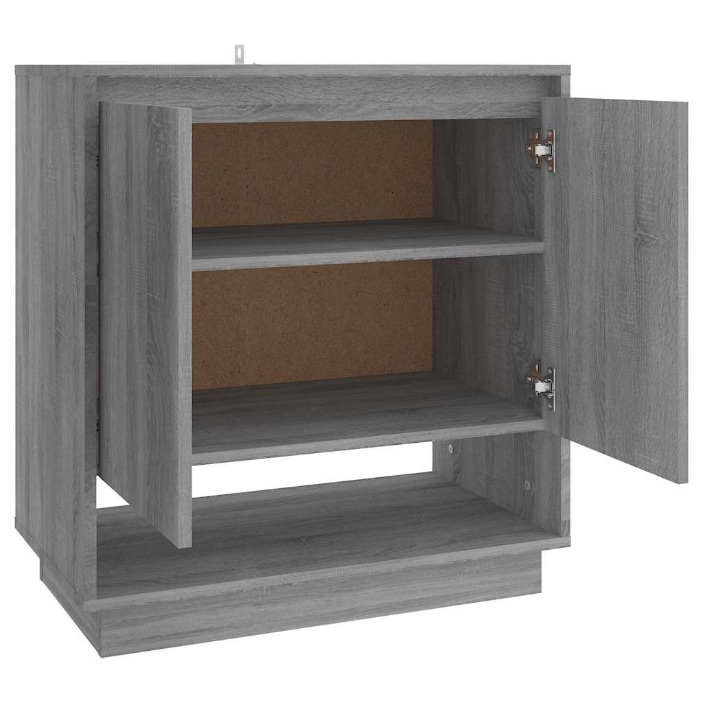 vidaXL Dressoir 70x41x75 cm bewerkt hout wit