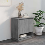 vidaXL Dressoir 70x41x75 cm bewerkt hout wit