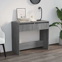 vidaXL Wandtafel 89x41x76,5 cm bewerkt hout wit