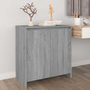 vidaXL Dressoir 70x41x75 cm bewerkt hout wit