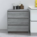 vidaXL Sideboard 70x41x75 cm engineered wood white