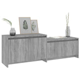 vidaXL Tv-meubel 146,5x35x50 cm bewerkt hout wit