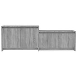 vidaXL Tv-meubel 146,5x35x50 cm bewerkt hout wit