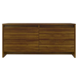 vidaXL Salontafel 90x50x41,5 cm bewerkt hout wit