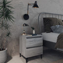 vidaXL Nightstand 40x35x50 cm Engineered Wood White