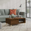 vidaXL Coffee Table 90x60x35 cm Engineered Wood Black