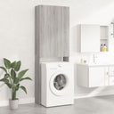 vidaXL Washing Machine Cabinet 64x25.5x190 cm white