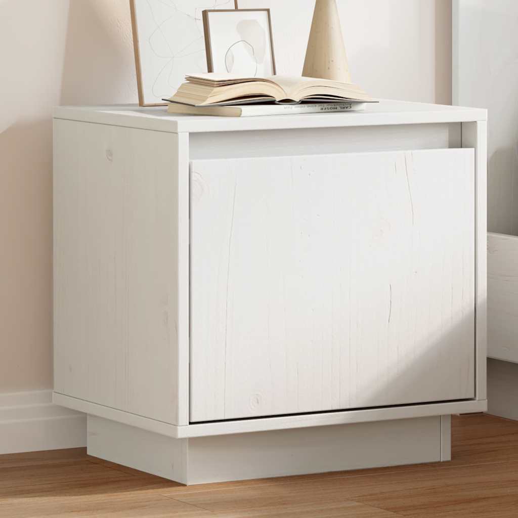 vidaXL Nachtkastjes 2 st 40x30x40 cm massief grenenhout
