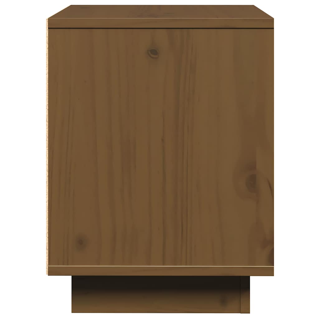 vidaXL Nachtkastjes 2 st 40x30x40 cm massief grenenhout
