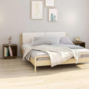 vidaXL Bedside tables 2 pcs 40x30x40 cm solid pine wood white