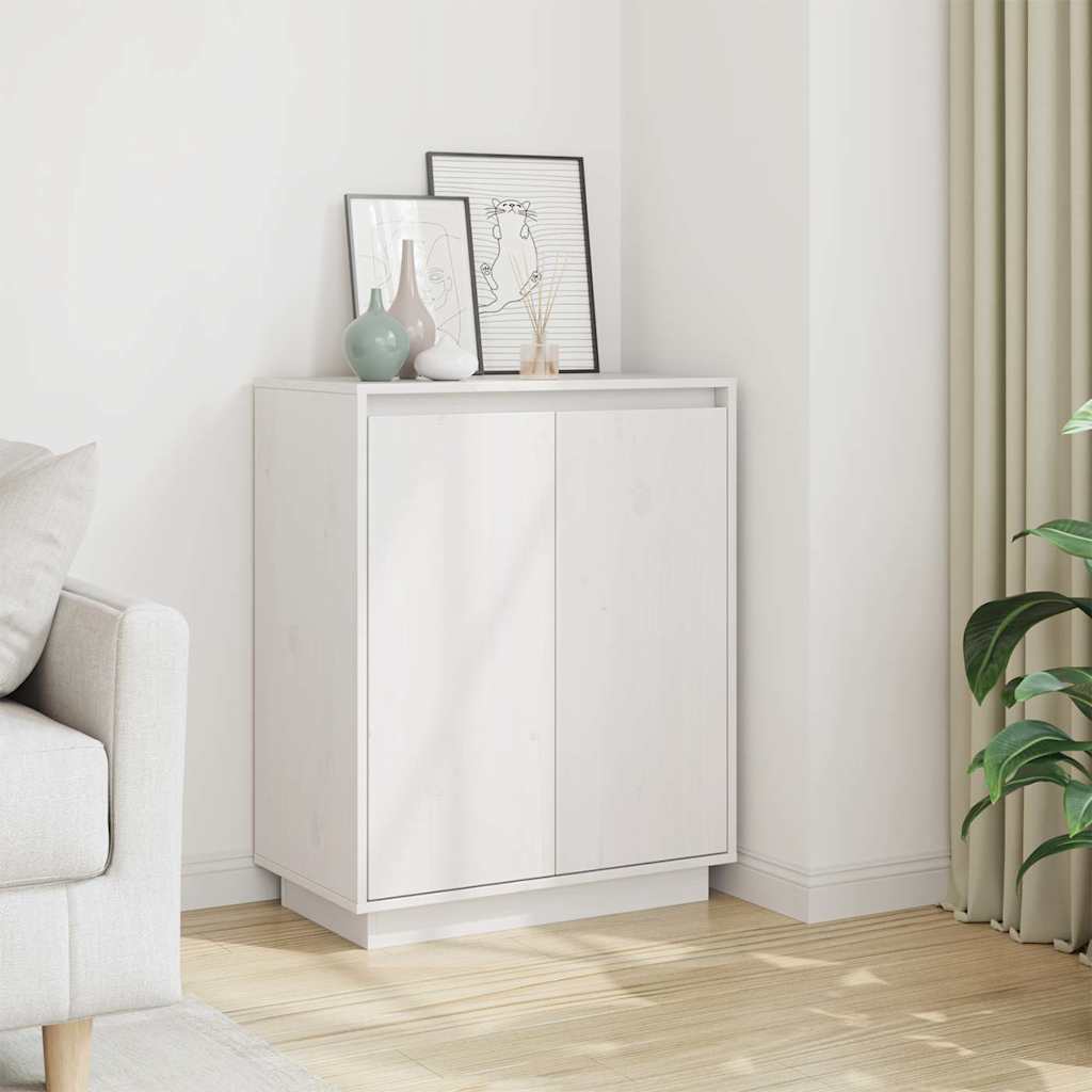 vidaXL Dressoir 60x34x75 cm massief grenenhout