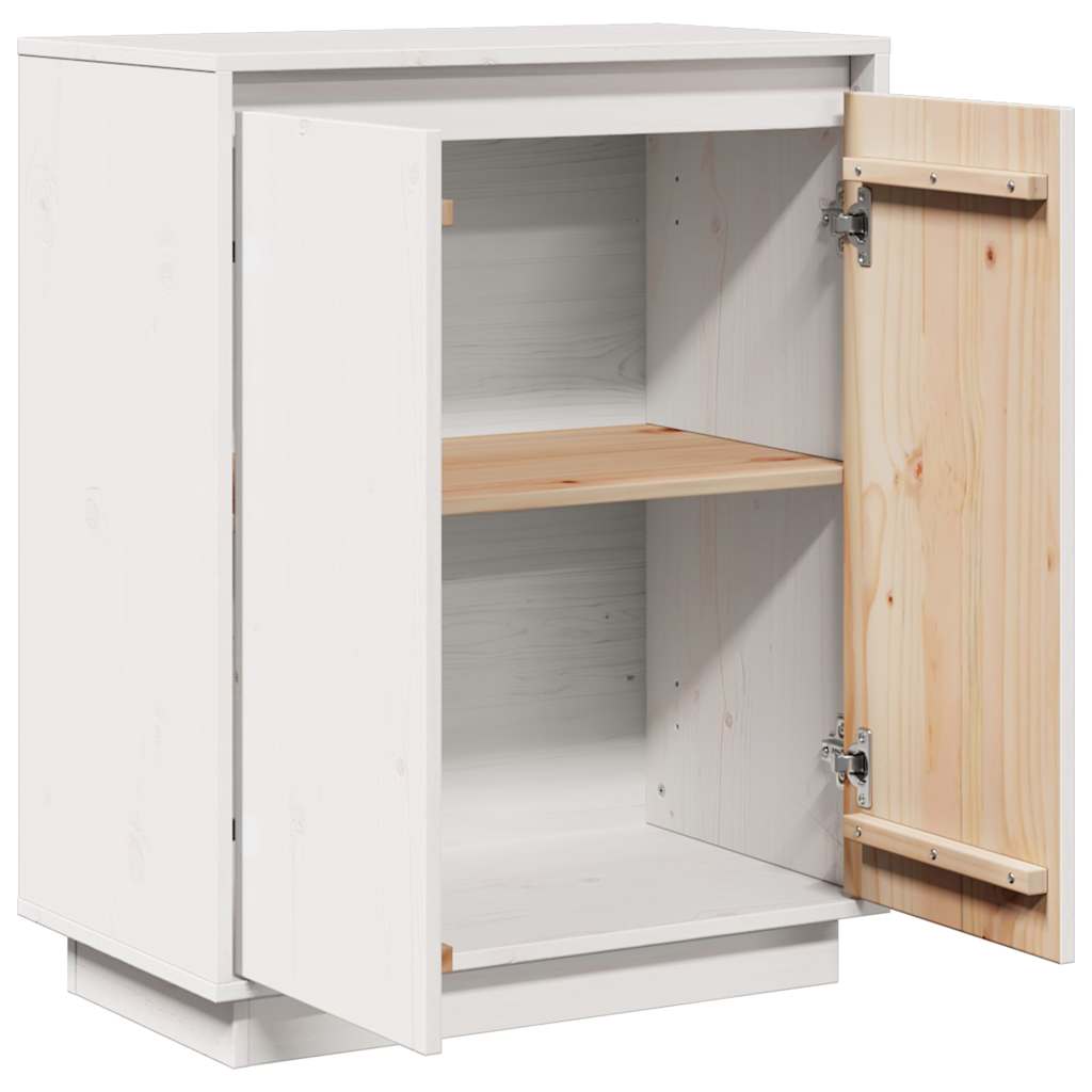 vidaXL Dressoir 60x34x75 cm massief grenenhout
