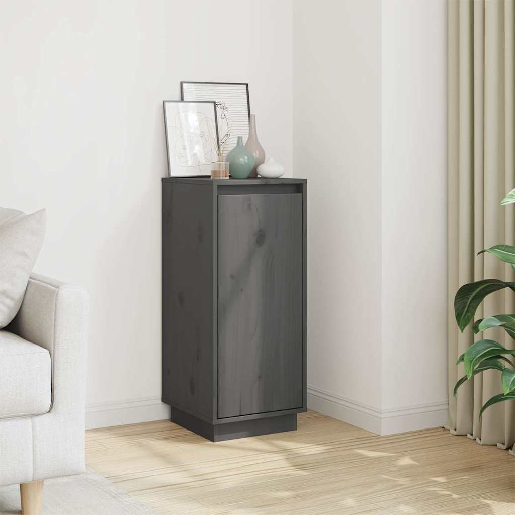 vidaXL Dressoir 31,5x34x75 cm massief grenenhout