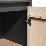 vidaXL Dressoir 31,5x34x75 cm massief grenenhout