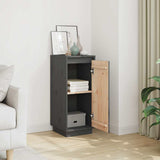 vidaXL Dressoir 31,5x34x75 cm massief grenenhout