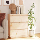 vidaXL Dressoir 60x34x75 cm massief grenenhout