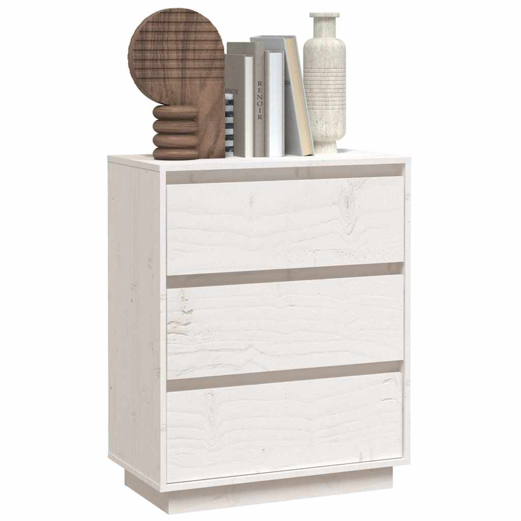 vidaXL Dressoir 60x34x75 cm massief grenenhout