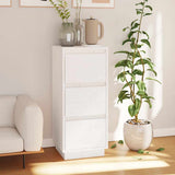 vidaXL Dressoir 32x34x75 cm massief grenenhout