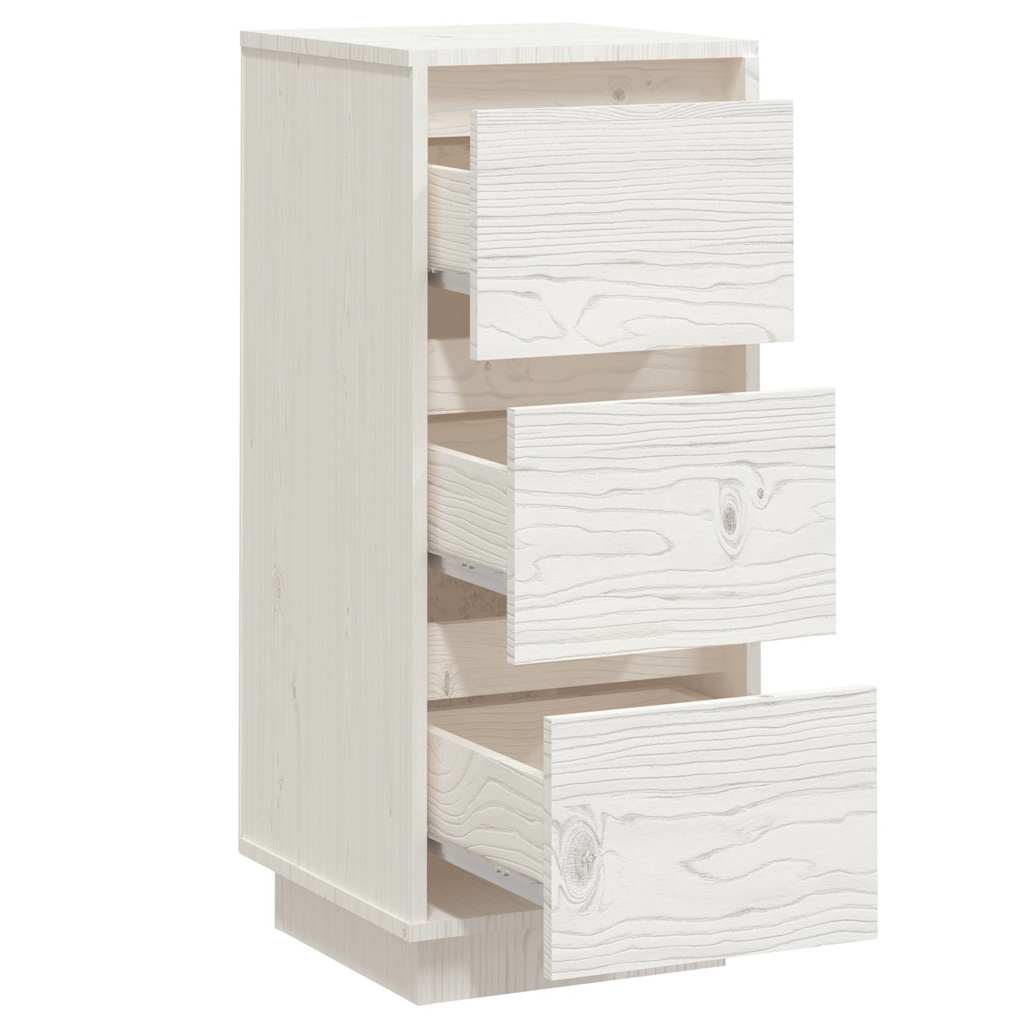 vidaXL Dressoir 32x34x75 cm massief grenenhout