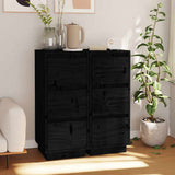 vidaXL Dressoir 32x34x75 cm massief grenenhout