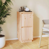 vidaXL Sideboard 31.5x34x75 cm solid pine wood