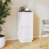 vidaXL Sideboard 31.5x34x75 cm solid pine wood