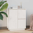vidaXL Dressoir 60x34x75 cm massief grenenhout