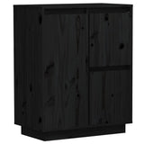 vidaXL Dressoir 60x34x75 cm massief grenenhout