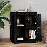vidaXL Dressoir 60x34x75 cm massief grenenhout