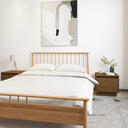 vidaXL Nightstand 35x34x32 cm solid pine wood