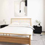 vidaXL Nightstand 35x34x32 cm solid pine wood