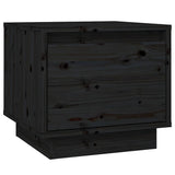 vidaXL Nightstand 35x34x32 cm solid pine wood