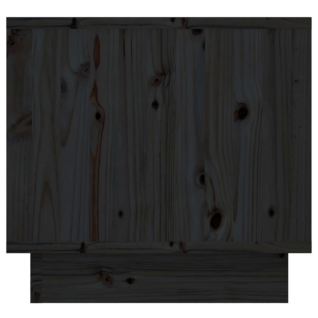 vidaXL Nightstand 35x34x32 cm solid pine wood