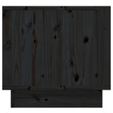 vidaXL Nightstand 35x34x32 cm solid pine wood