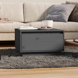 vidaXL Salontafel 55x56x32 cm massief grenenhout