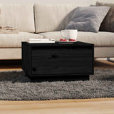 vidaXL Salontafel 55x56x32 cm massief grenenhout