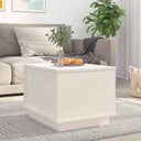 vidaXL Salontafel 40x50x35 cm massief grenenhout
