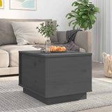 vidaXL Salontafel 40x50x35 cm massief grenenhout