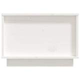 vidaXL Salontafel 60x50x35 cm massief grenenhout wit