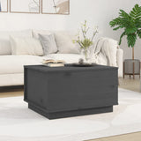 vidaXL Salontafel 60x50x35 cm massief grenenhout wit