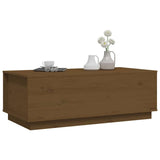vidaXL Salontafel 100x50x35 cm massief grenenhout