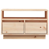 vidaXL TV Cabinet 60x35x37 cm Solid Pine Wood