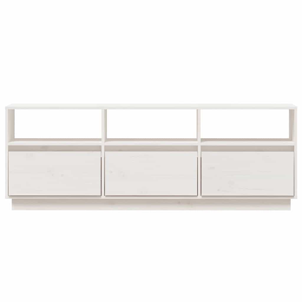 vidaXL Tv-meubel 140x37x50 cm massief grenenhout
