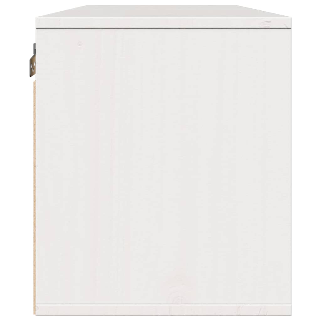 vidaXL Wandkasten 2 st 45x30x35 cm massief grenenhout