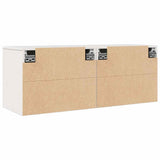 vidaXL Wandkasten 2 st 45x30x35 cm massief grenenhout