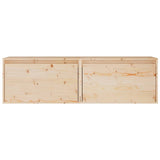 vidaXL Wandkast 60x30x35 cm massief grenenhout