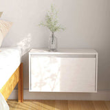 vidaXL Wandkast 60x30x35 cm massief grenenhout