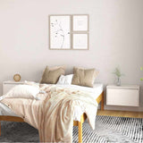 vidaXL Wandkast 60x30x35 cm massief grenenhout