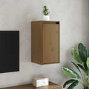 vidaXL Wandkast 30x30x60 cm massief grenenhout